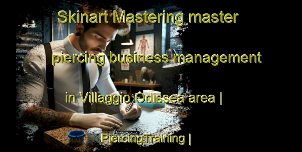 Skinart Mastering master piercing business management in Villaggio Odissea area | PiercingTraining | PiercingClasses | SkinartTraining-Italy